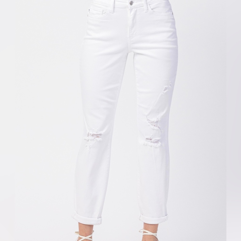 NWT White Judy Blues